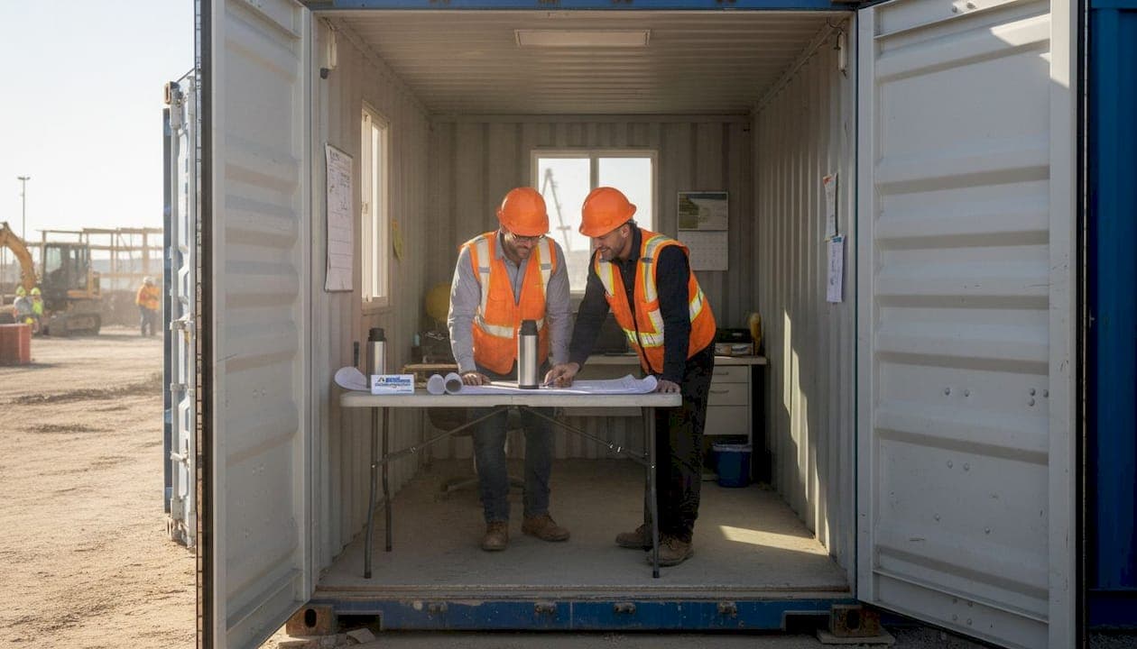 Top benefits of shipping container offices for your business